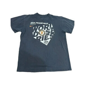 Nike San Francisco Giants MLB black Short Sleeve Crew Neck T-Shirt Size M